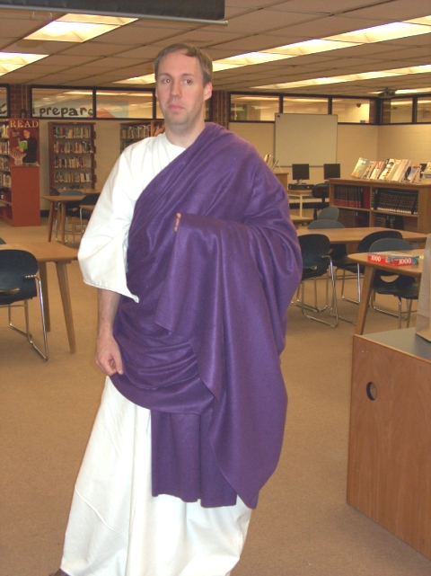 Matt as Julius Caesar